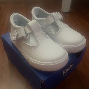 Girls T Strap Keds Shoes Brand New